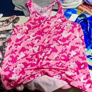 adidas Women's Camouflage Running Tank